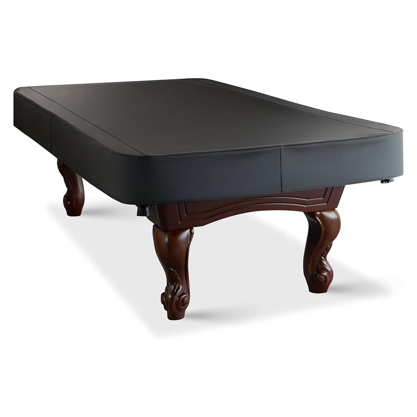 Leatherette Pool Table Cover 7 8 9FT Waterproof Tearproof Billiard Table Protector with Leg Cutouts Scratch-Resistant Easy-Clean Protective