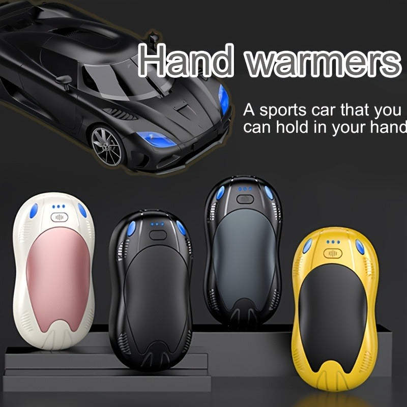 Magnetic Hand Warmer 2-in-1 Double Sided Heating – 3-Speed Temperature Control, Portable Pocket Heater for Skiing, Camping