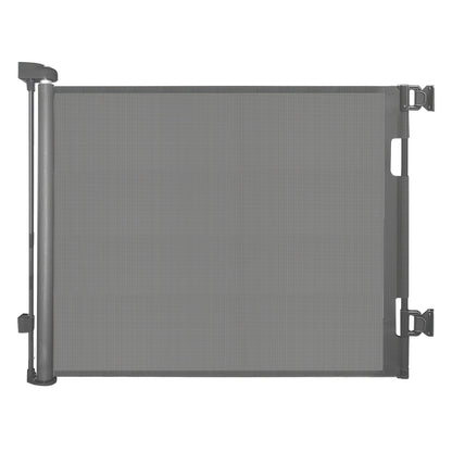 Retractable Baby Gate & Mesh Dog Gate – Extends 55" to 197" Wide, Child Safety Gate for Doorways Stairs Hallways, Indoor & Outdoor Use
