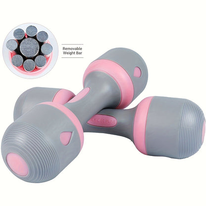 Neoprene Dumbbell Pair with Non-Slip Grip – Versatile All-in-One Weights for Home, Gym & Office – Full Body Workout Dumbbells, Easy Storage