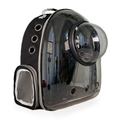 Space Capsule Pet Backpack Carrier for Cats & Small Dogs – Portable Double Shoulder Bag with Bubble Window