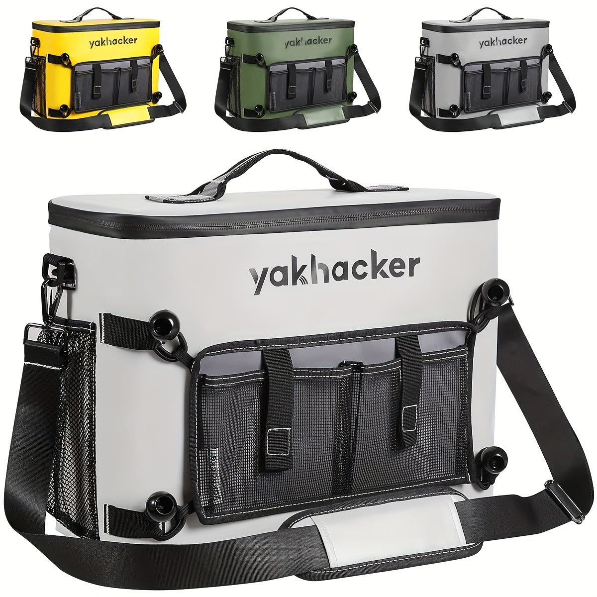 Kayak Cooler Bag with Lawn-Chair Style Seat Back – Insulated Portable Ice Chest for Kayaking, Boating, Beach, Camping & Travel