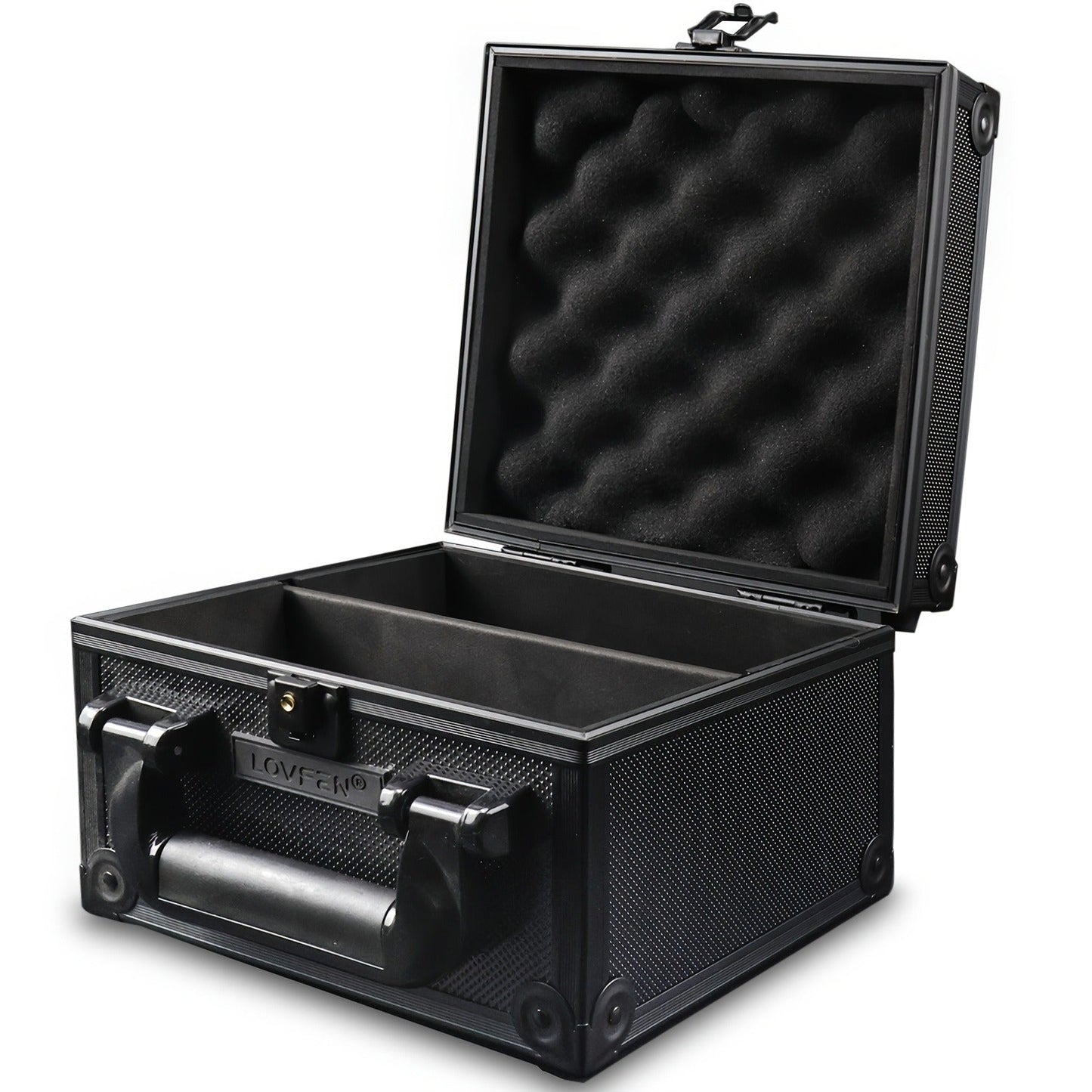 Trading Card Storage Box Topload Case – Fits 3x4 35PT Rigid Holders, 18 Colorful Dividers, 6 Foam Stoppers, Holds 600+ Cards