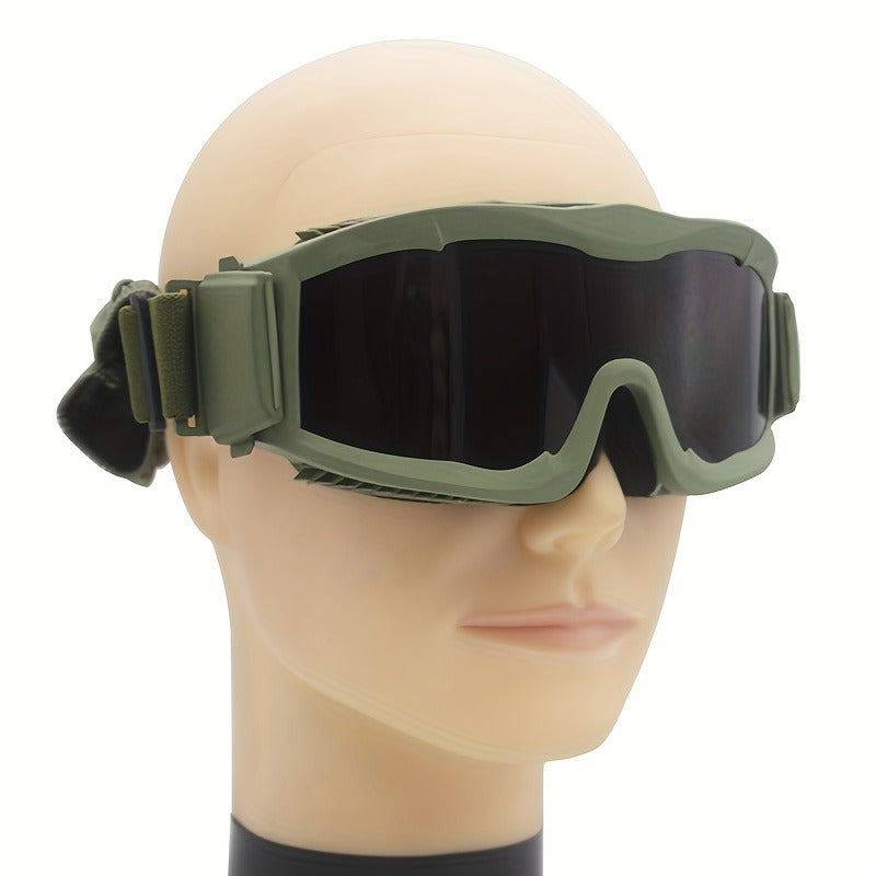 Polarized Off-Road Goggles Windproof – Wide Field of View, Anti-Fog, Durable Sports Glasses for Desert Snow Sand Outdoor Motorcycle Cycling
