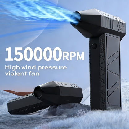 Cordless Air Duster and Handheld Vacuum Kit with 80, 000 or 150, 000 RPM Markings, Four Speeds and 10 Brushes