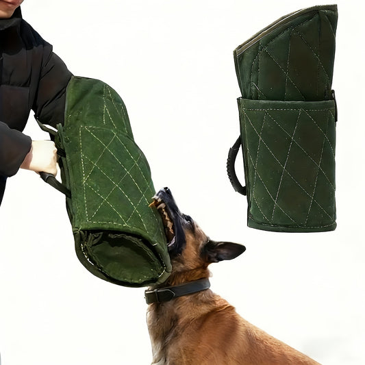 Dog Bite Sleeve for K9 Training – Heavy Duty Dog Training Sleeve for Pitbull German Shepherd Large Dogs, IPO Obedience Bite Tug Toy