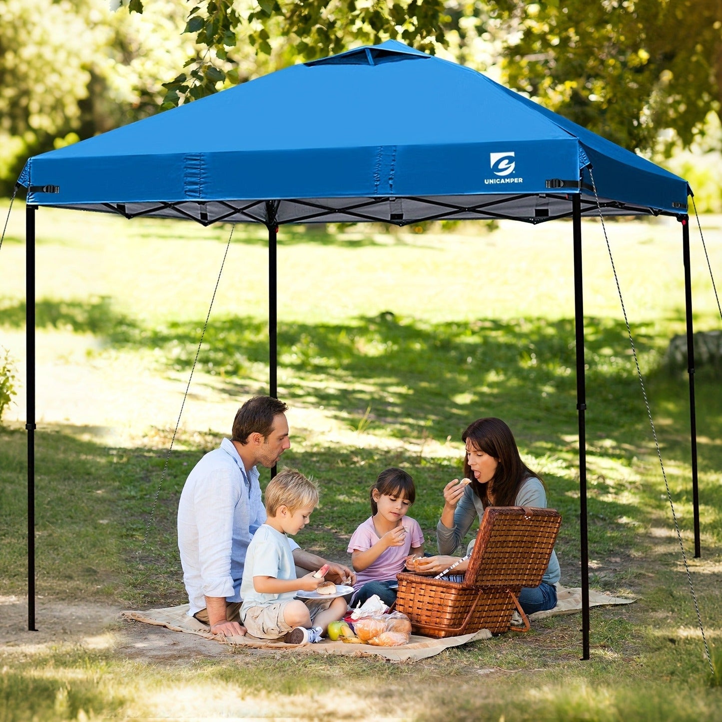 10x10 Canopy Replacement Top Cover for Straight Leg Tents – Ventilation Ports, Instant Shade, 11 Color Options