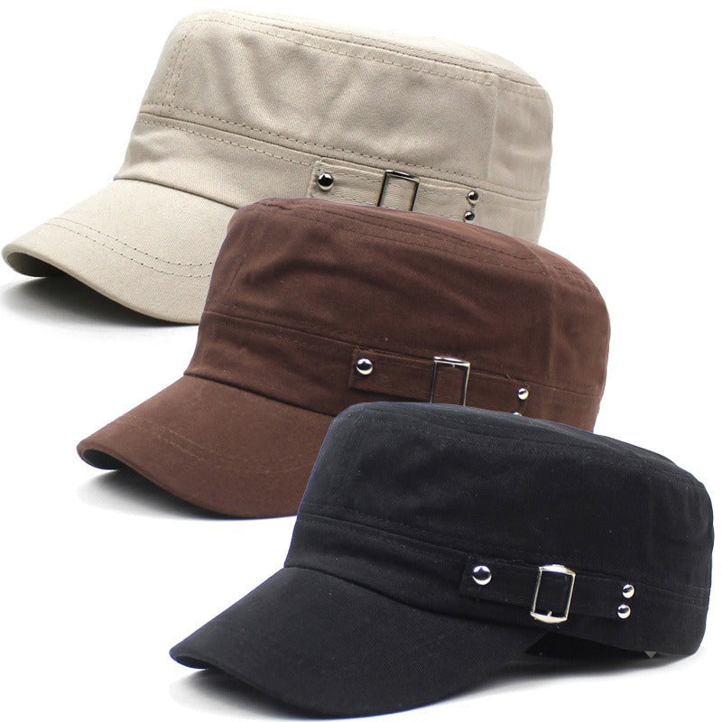 Baseball Caps 3-Pack Unisex Flat Brim Duckbill Hat Set for Men & Women, Lightweight Machine Washable Outdoor Cap for Fishing Camping Hiking