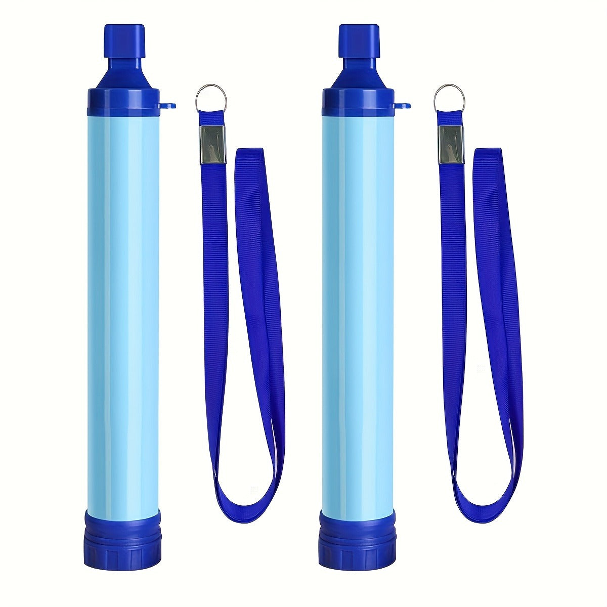 Portable Water Filter Straw for Outdoor Survival – Lightweight ABS Filtration Bottle for Hiking, Camping, Trekking & Emergency Use