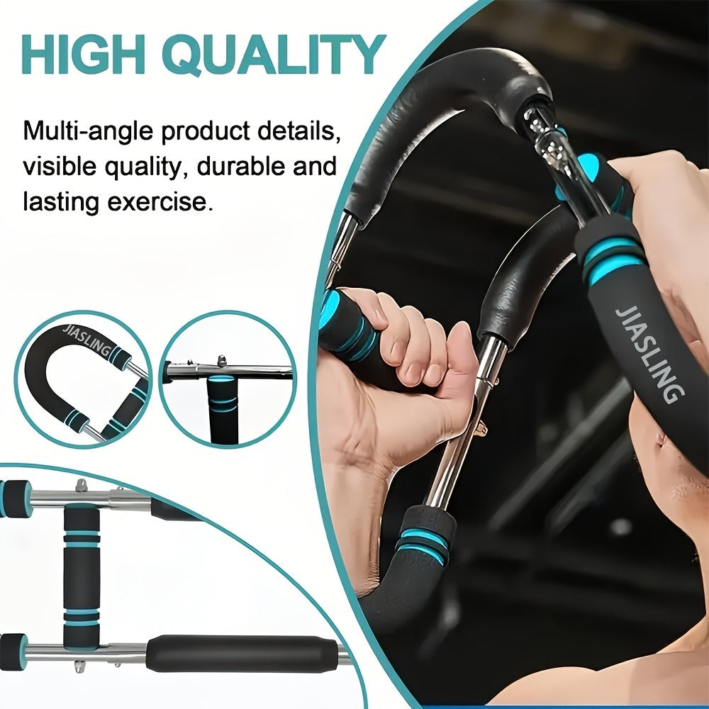 Fitness Equipment U-Shaped Spring Resistance Bar with Three Levels Two Modes and Three Color Options