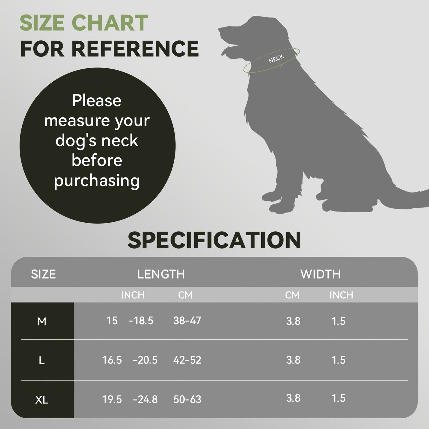 Tactical Dog Collar with Handle and Round Tracker Holder Case in Nine Colors and Sizes M to XL