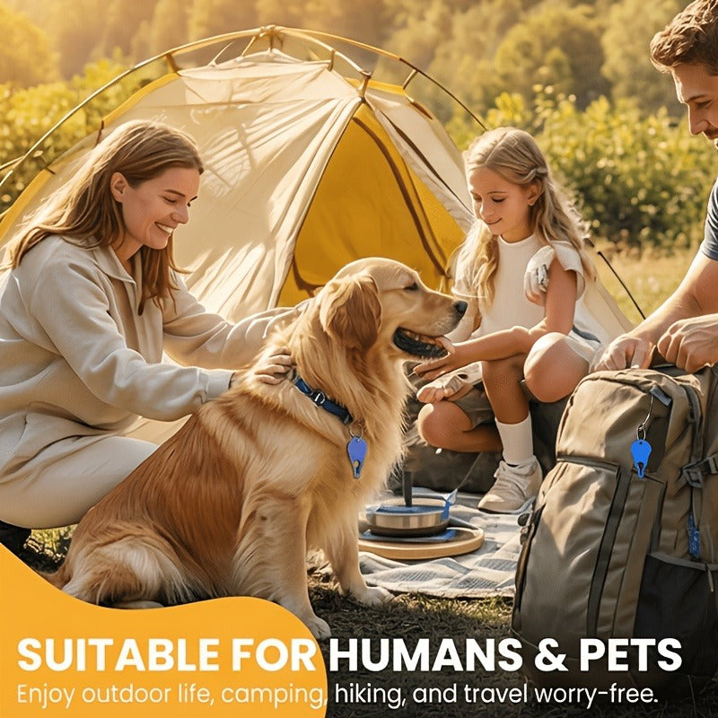 Tick Remover Tool Aluminum – Safe Quick Tick Removal for Dogs Cats Pets Animals & Humans, Essential Outdoor Camping Hiking Tick Hook