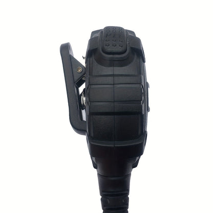 Walkie Talkie Remote Speaker Microphone H3 Lightweight Shoulder Mic PTT for Two Way Radio Clear Communication Outdoor Hiking Camping