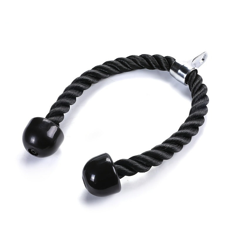 Tricep Rope Cable Attachment 27.5" – Heavy Duty Push Pull Down Rope for Strength Training, Gym & Home Workout