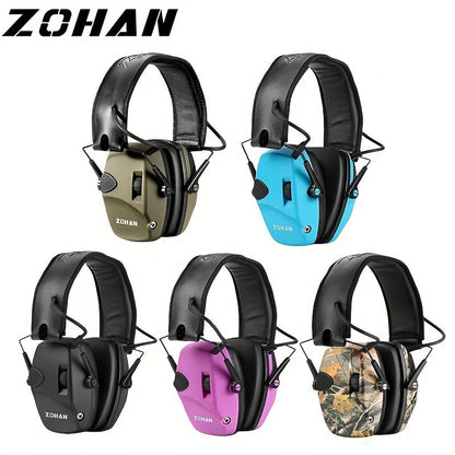 Electronic Shooting Earmuffs NRR 22dB Active Noise Cancelling Hearing Protection with Sound Amplification