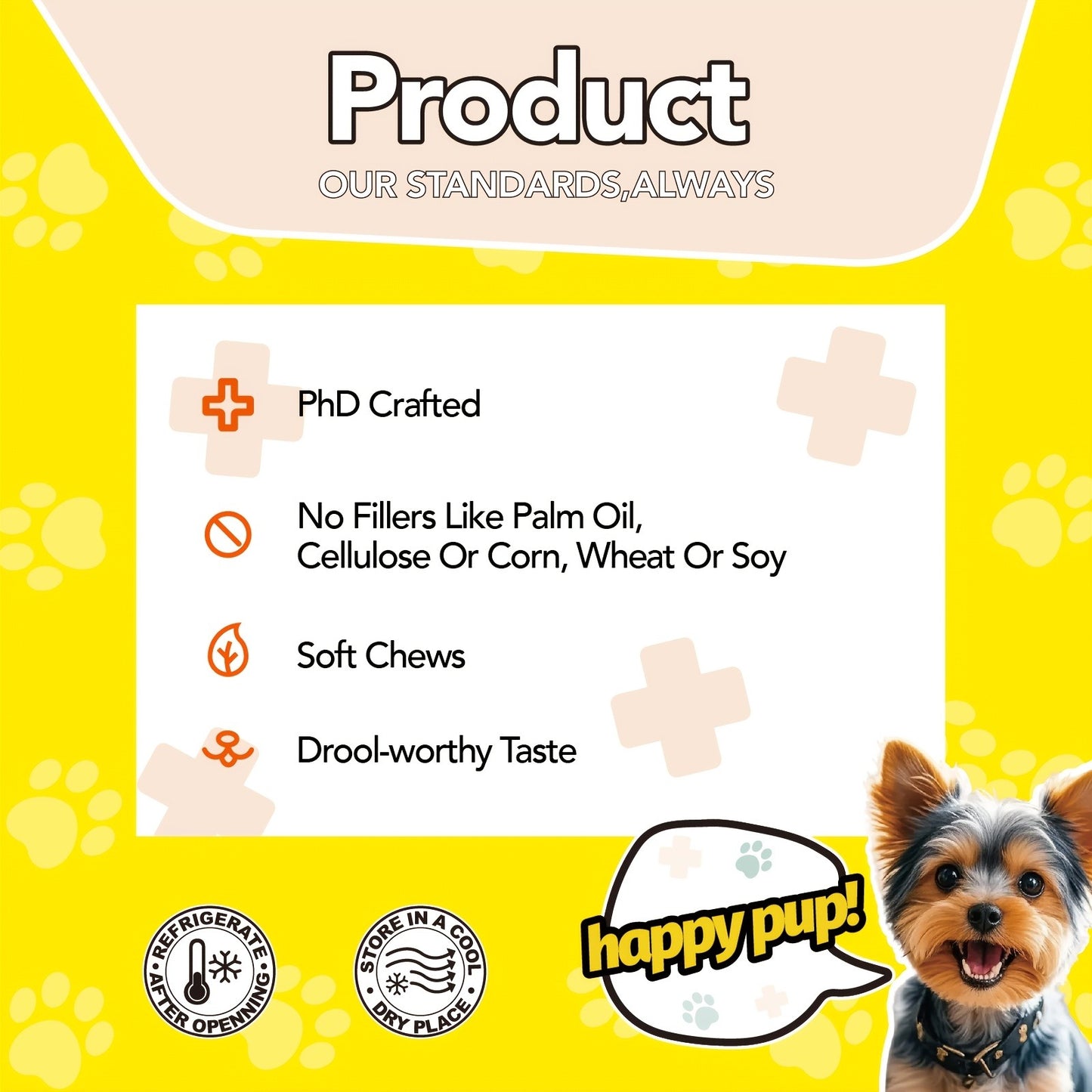 Omega 3 Dog Chews 90ct – 90-Day Supply Skin, Coat & Ear Care Supplement with Probiotics for Itchy Relief, All Ages