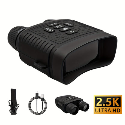 Digital Night Vision Monocular 6X – Infrared Night Vision Scope with 2000mAh Battery, 3" LCD Screen & Photo/Video Recording for Hunting