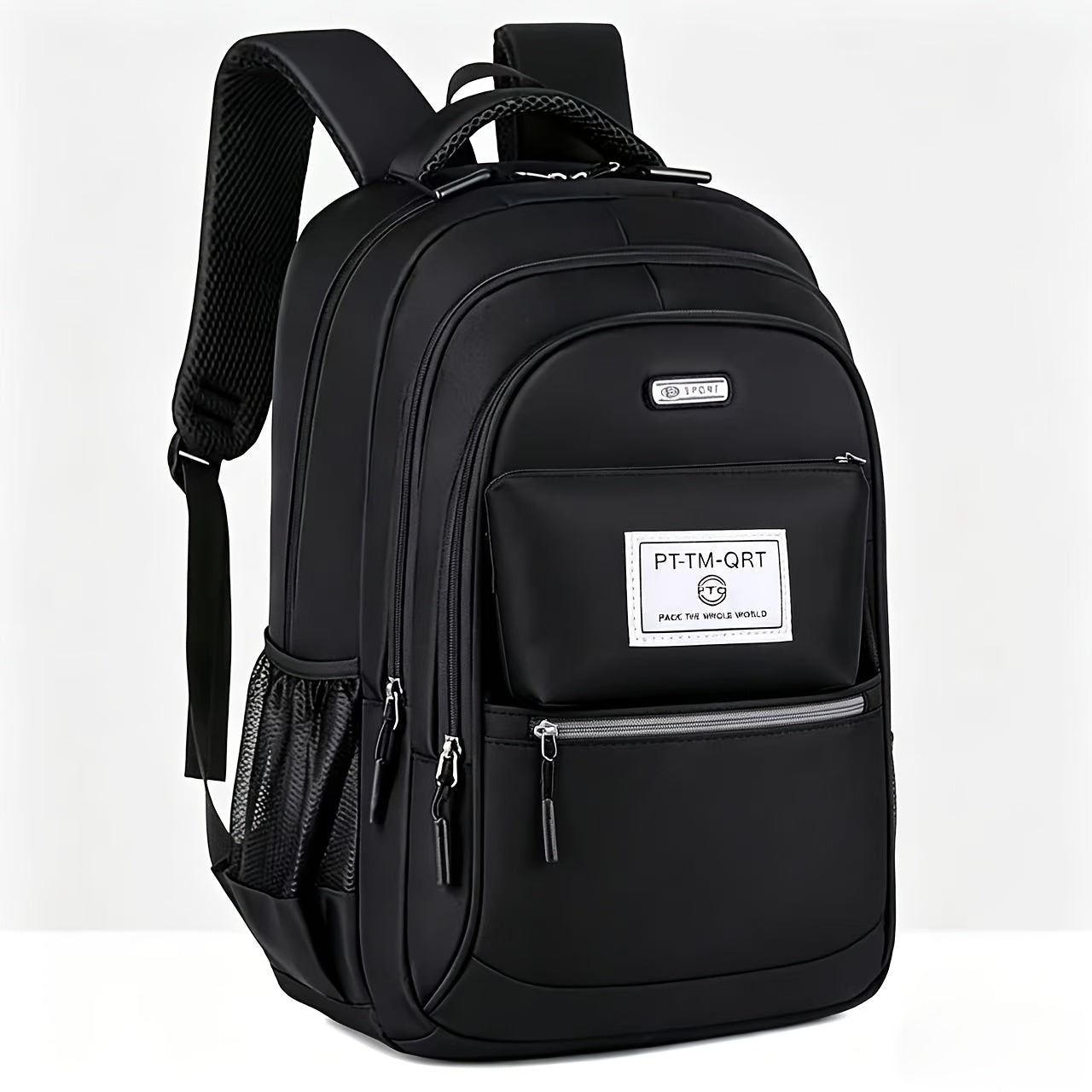 Business Travel Backpack for Men – Large Capacity Durable Nylon, Multi-Compartment, Adjustable Shoulder Straps