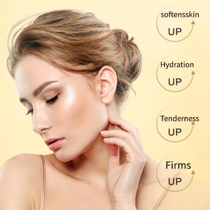 Skincare Set with OKADY Label, 10 Gold-Themed Pieces with Mud Mask Stick and Day Night Product Forms