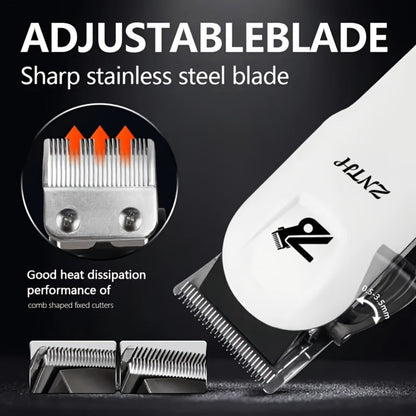Professional Hair Clipper Kit 9-in-1 Trimmer for Haircut Bald Head Shaving LCD Display for Everyday Face, Beard and Body Grooming