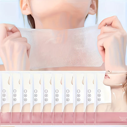 Niacinamide Collagen Neck Mask 20/30pcs - Deep Neck Care Beauty Mask for Women All Skin Types, Daily Neck Treatment Lifting Gift Set