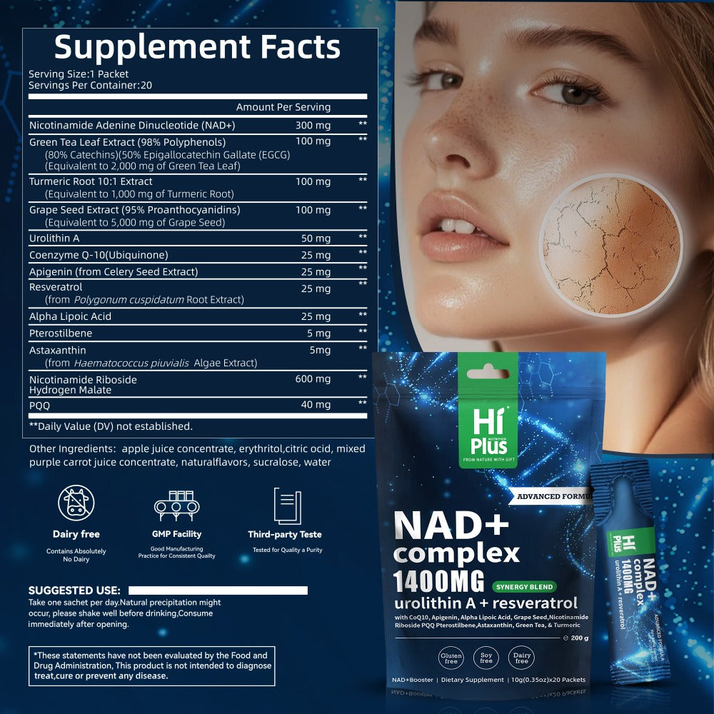 NAD+ 1400mg Liposomal Energy Bar with Niacinamide Ribofuronate & Resveratrol - Cellular for Bath Time, Home Spa and Personal Care
