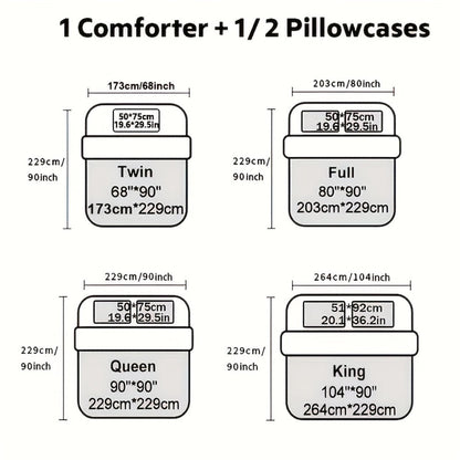 Quilt Coverlet Set 2-3 Piece Lightweight Microfiber Bedspread Coin Pattern Soft Skin-Friendly Anti-Allergy Machine Washable Twin Full Queen