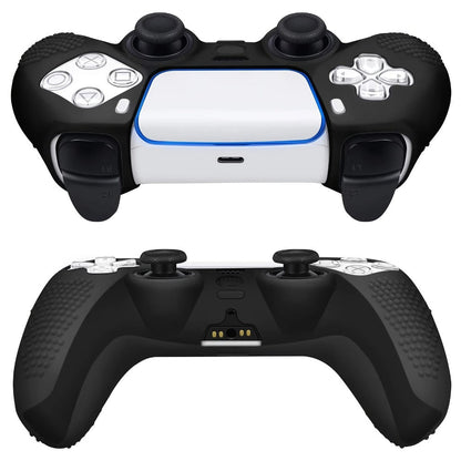 PS5 Controller Silicone Cover with 10 Thumb Grip Caps – Protective Case & Grip Accessories Set for PS5 DualSense Controller