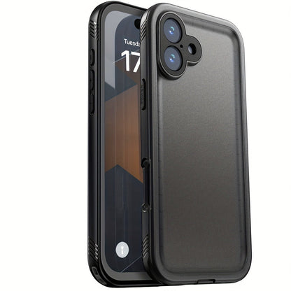 iPhone Case Built-In 9H Tempered Glass Screen Protector 360 Full Body Shockproof Dustproof for an Everyday Personal Care Routine