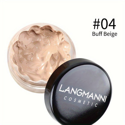 Full Coverage Concealer Set 3-Piece Waterproof Cream Foundation, Covers Dark Circles Eye Bags Blemishes Freckles