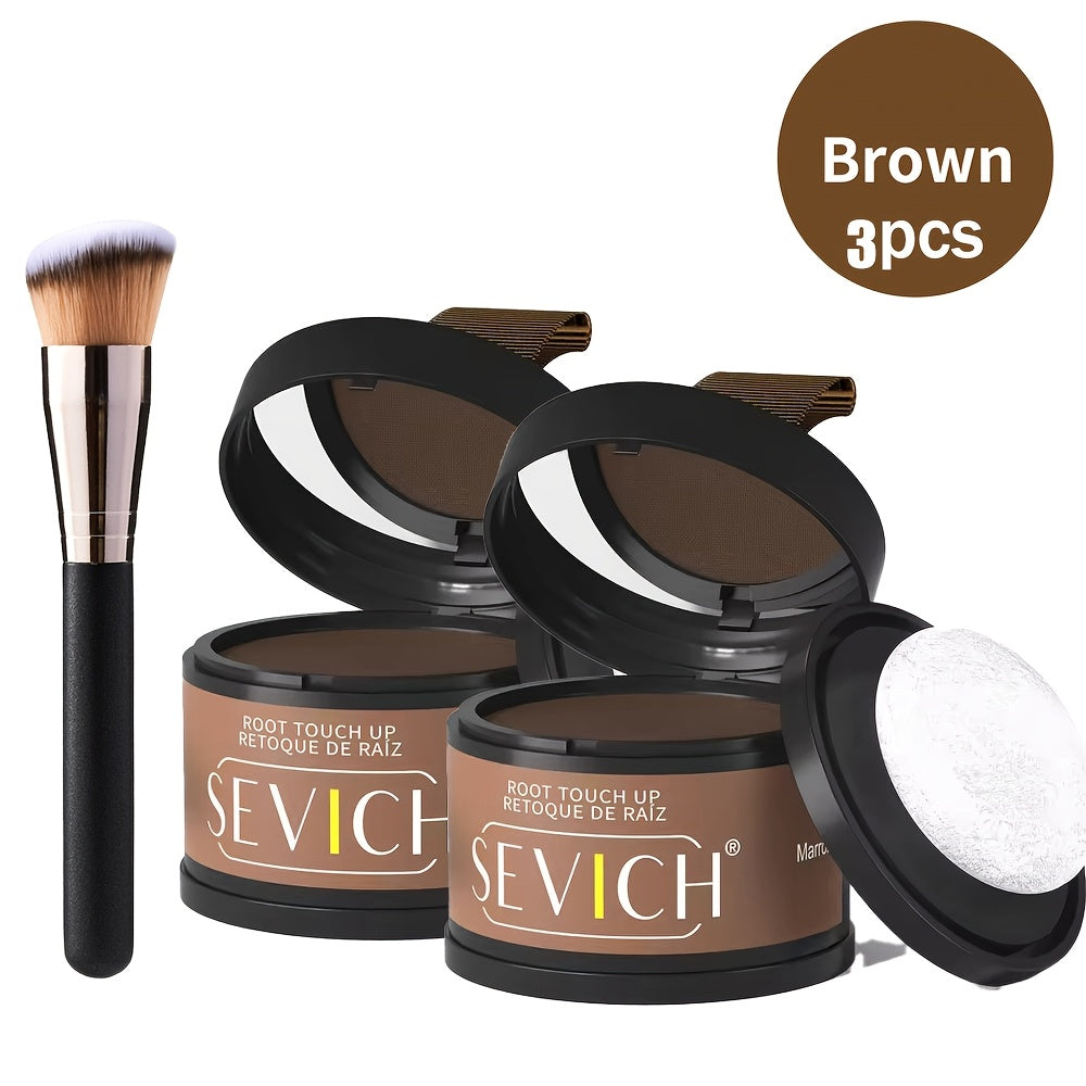 Root Touch Up Hair Powder for Thinning Hair & Gray Roots – Instant Hairline Concealer Shadow Topper, Long-Lasting Resistant Formula
