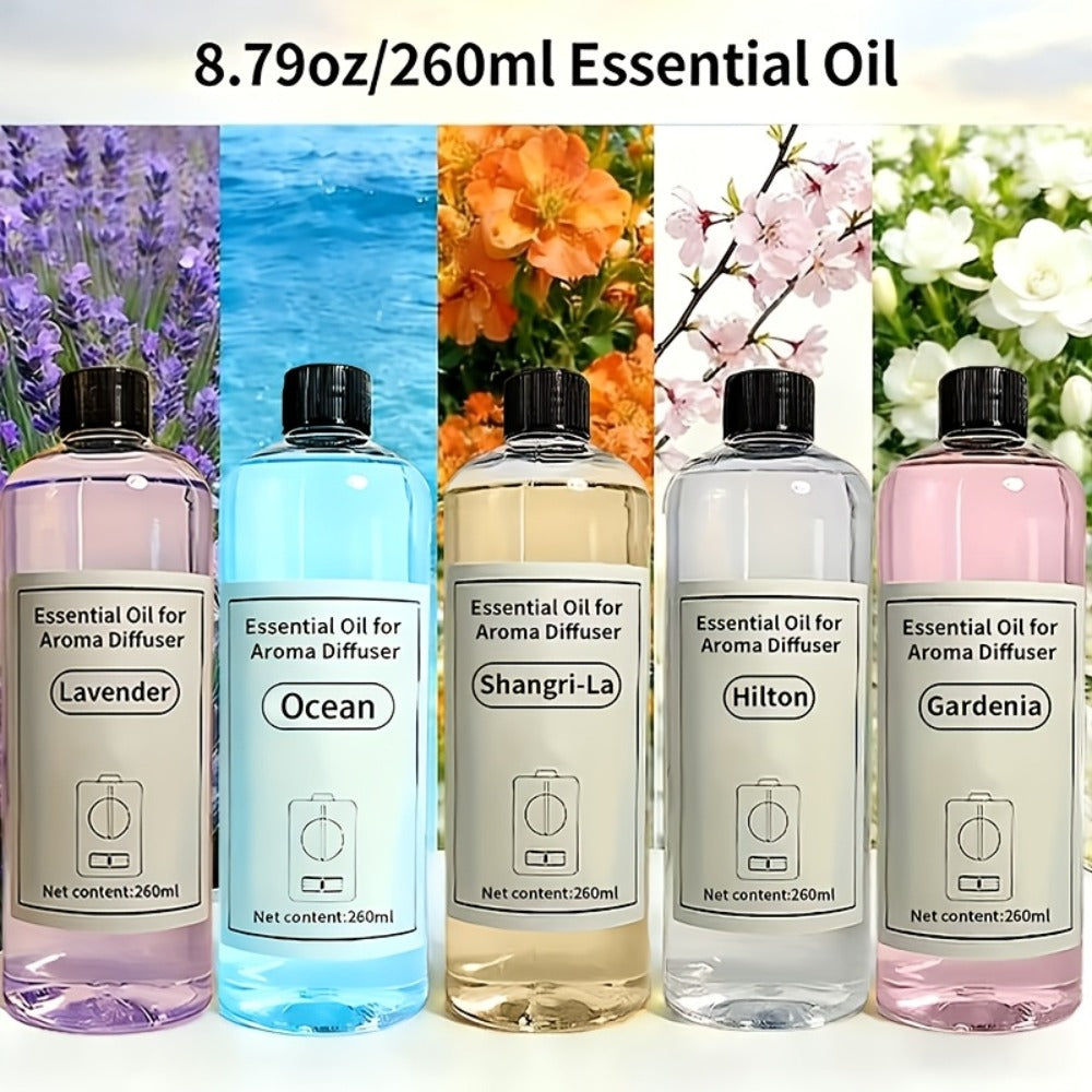 Car Aroma Diffuser Essential Oil Refill – Large Capacity Anti-Spill Refill Liquid, Long-Lasting Fragrance for Car, Home & Office (Lavender