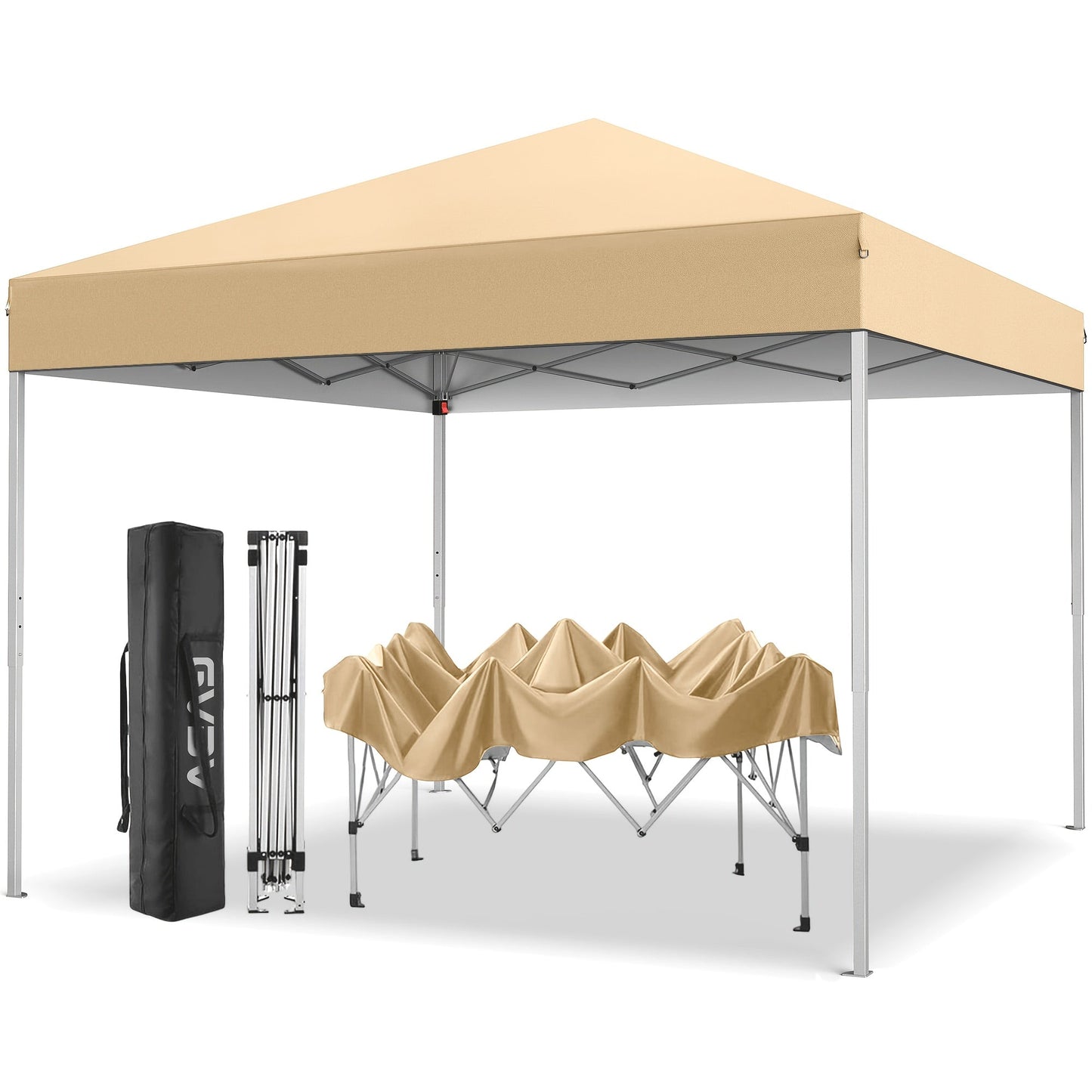 10x10 Pop Up Canopy Tent with Carry Bag – Waterproof UPF50+