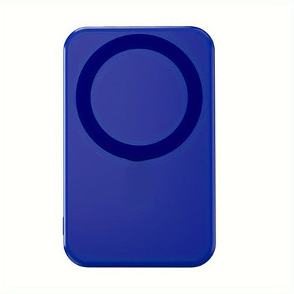 30000mAh-Labeled Magnetic Wireless Power Bank with Built-In USB-A and USB-C Cables in Four Colors