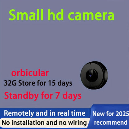 Security Camera Mini 1080P Pan-Tilt Model with Dual-Band WiFi, Infrared Night Vision and Optional 32GB Card Bundles