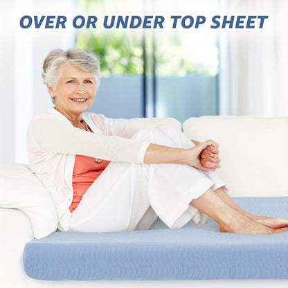 Bed Pads 2 Pack - Heavy Absorbency Reusable Incontinence Mattress Protector for Adults, Elderly & Pets