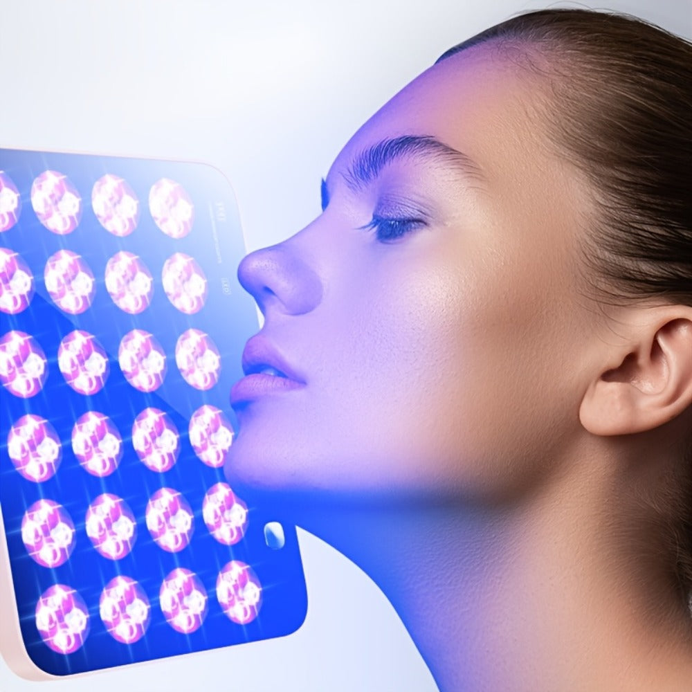 LED Light Therapy Device for Face & Body with Stand - Home Spa for Entryways, Bedrooms and Living Spaces