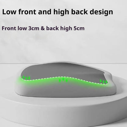 Car Seat Cushion Set 2-Piece – Memory Foam Elevated Driving Cushion with Lumbar Support & Neck Pillow, Height Booster for Car & Home Chair