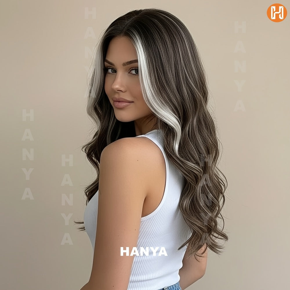 Synthetic Wig Long Style, Six Color Choices with 24-Inch Length for Parties with Model-Specific Color, Length and Cap Options