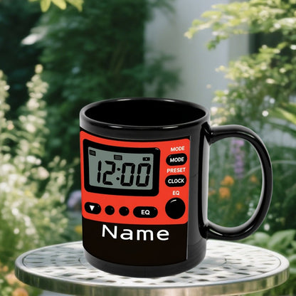 Personalized Ceramic Coffee Mug Custom Name or Text 11oz Customizable Cup for Hot Cold for Home Cooking, Dining and Outdoor Meals