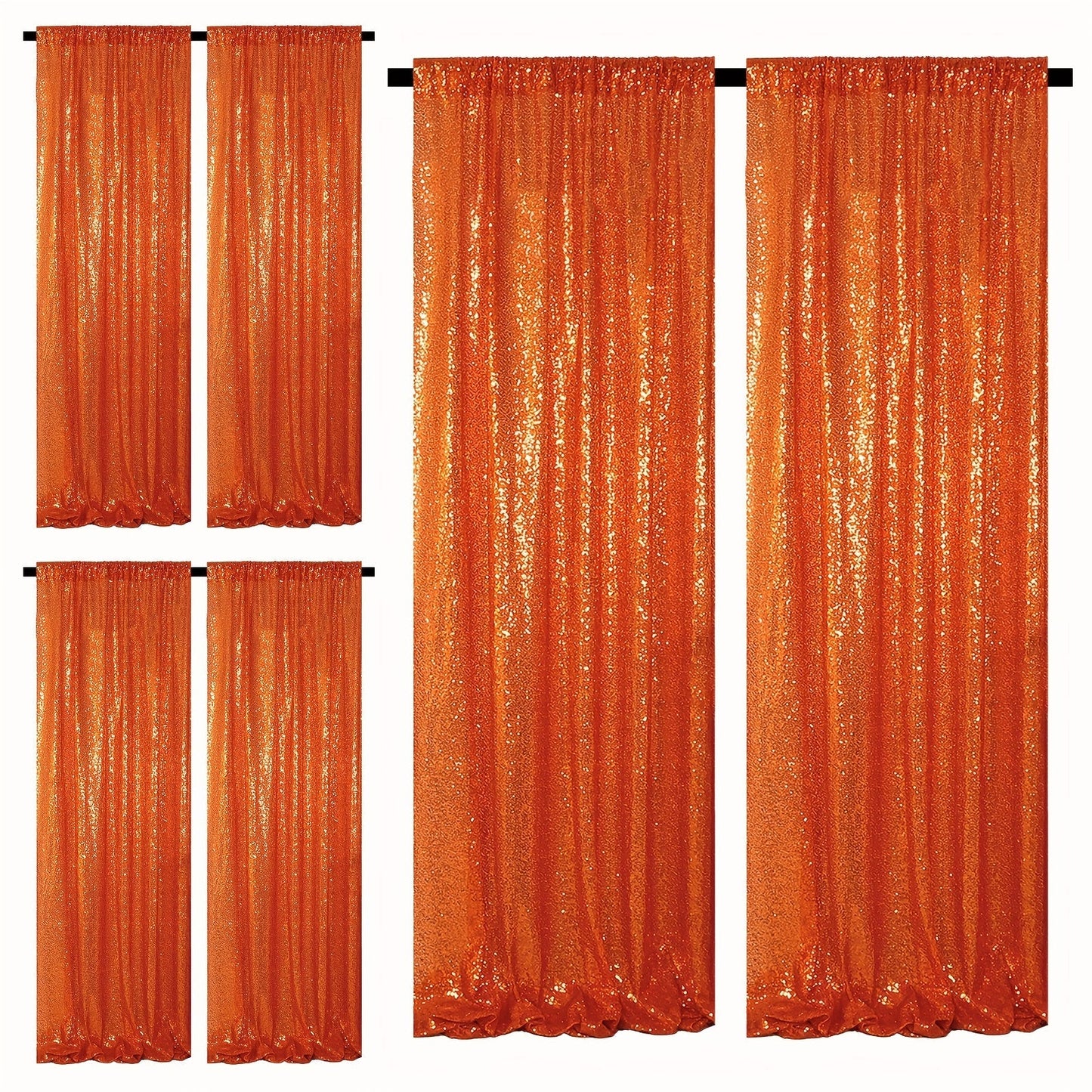 Sequin Backdrop Curtains 2FTx8FT Glitter Photography Background Panels for Party Wedding Birthday for an Everyday Personal Care Routine