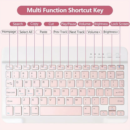 iPad Detachable Magnetic Keyboard with Touchpad, Compatible with iPad Air 11 M2 2024, iPad Pro 11"