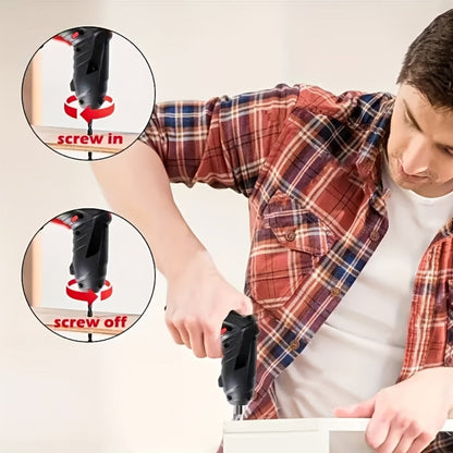 Cordless Electric Screwdriver Mini Drill, Rechargeable Lithium Battery, Compact Design for DIY & Tight Spaces