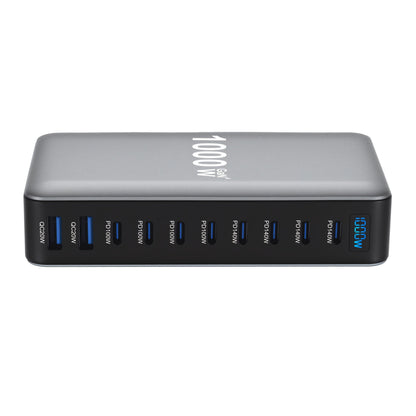 GaN Charging Station 1000W GaN3 10-Port USB-C Fast Charger for Laptops Tablets Smartphones for an Everyday Personal Care Routine
