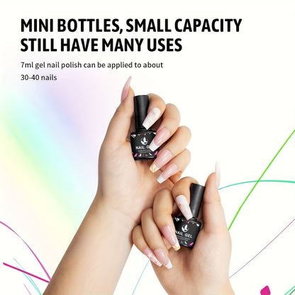 35-Color Gel Nail Polish Kit with UV LED Lamp, Electric Nail Grinder, Four Top Coats and Decoration Tools