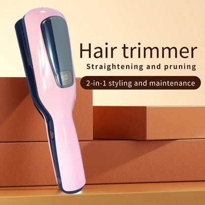 Split End Hair Trimmer for Women Portable Rechargeable Electric Hair Clipper for Split End Removal – 500mAh USB Charging Compact Pink Hair