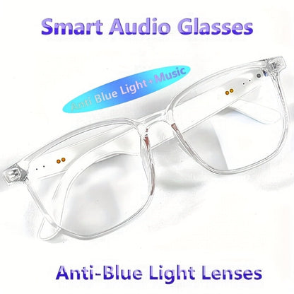 Smart Glasses Photochromic Audio Eyewear with Open-Ear Speaker, Microphone and Metal or Plastic Frames