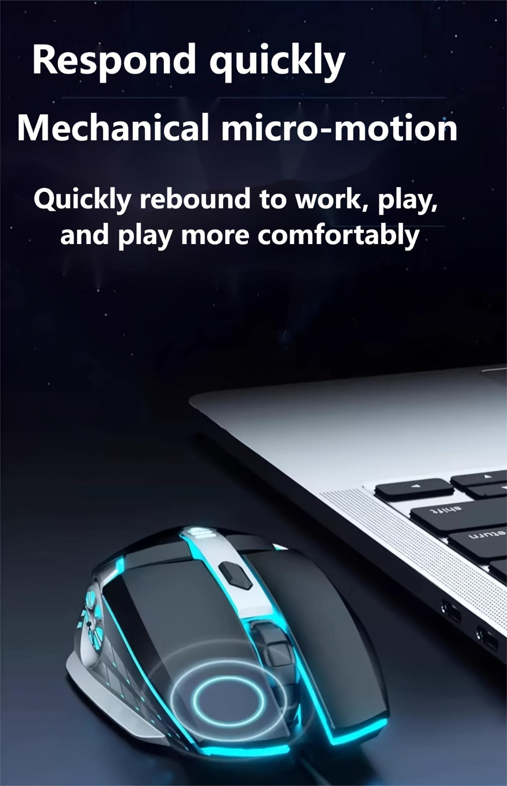 RGB Gaming Keyboard and Mouse Combo Wired USB, Backlit Keyboard & Mouse Set for PC Desktop Laptop Windows