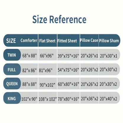 7 Piece Comforter Set Luxury Soft Fluffy Bedding All Season Bed in a Bag with Comforter Fitted Sheet Flat Sheet Pillowcases Hypoallergenic