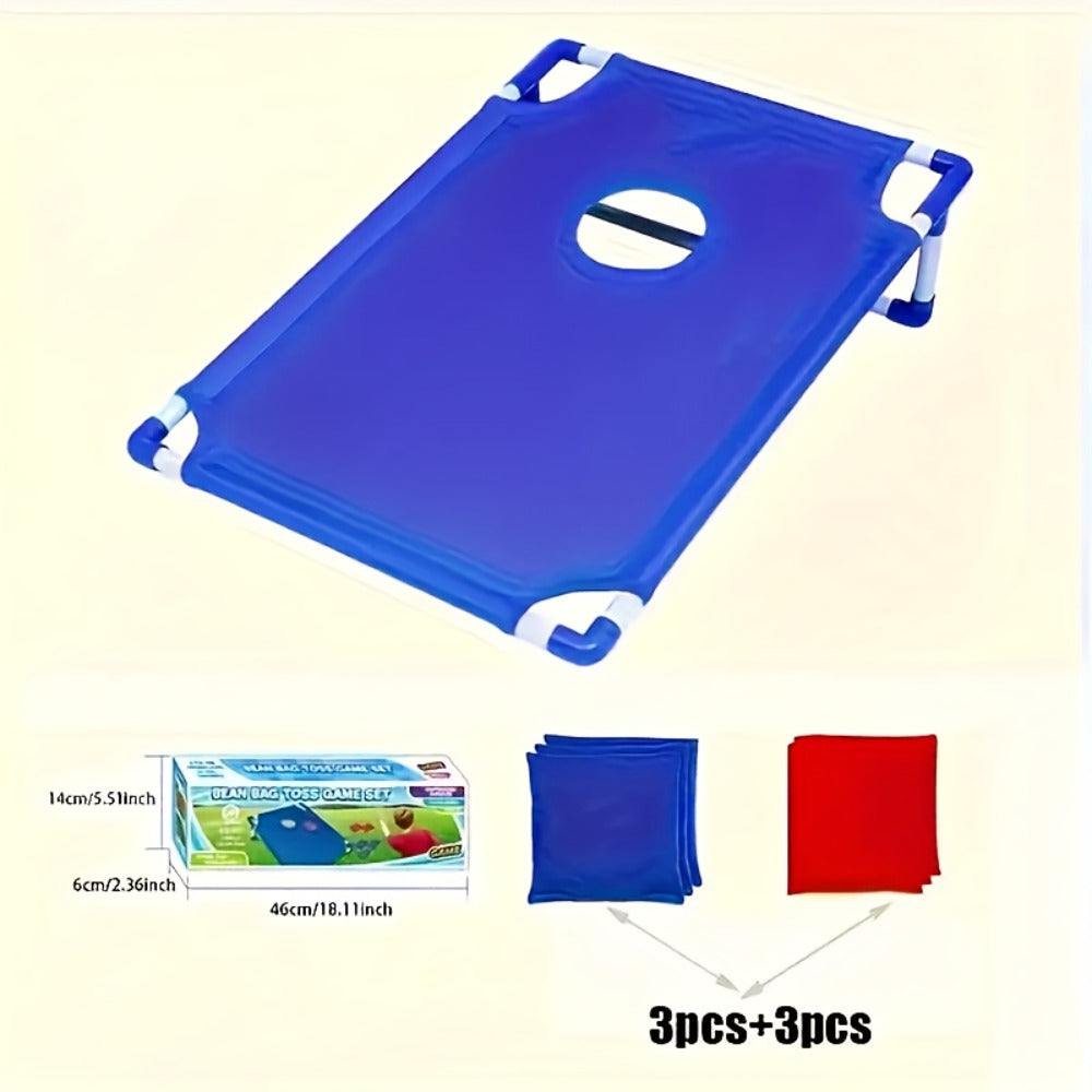 Portable Cornhole Bean Bag Toss Game Foldable Board 12 Bean Bags Storage Bag with the Listed Color, Size or Set Options for Everyday Use